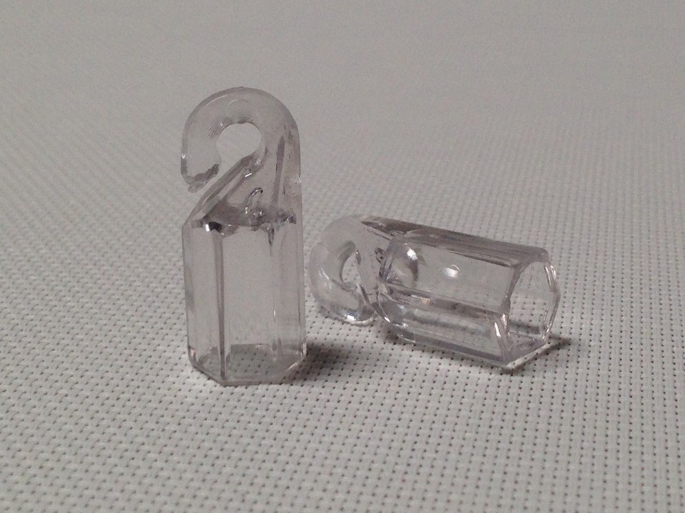 Wand Tip Hook for Hex Shaped Wand Repair clear