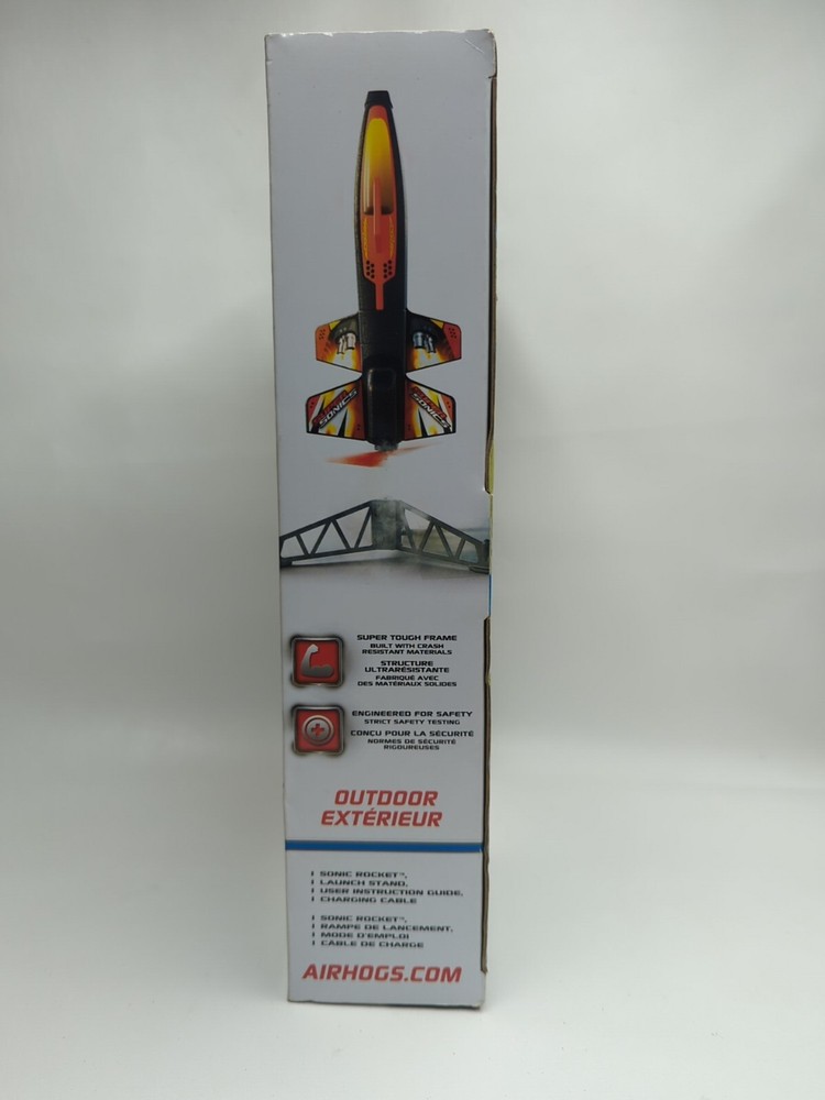 Air Hogs Sonic Rocket 200ft High Flying Motorized 3 Power Modes Spin Master