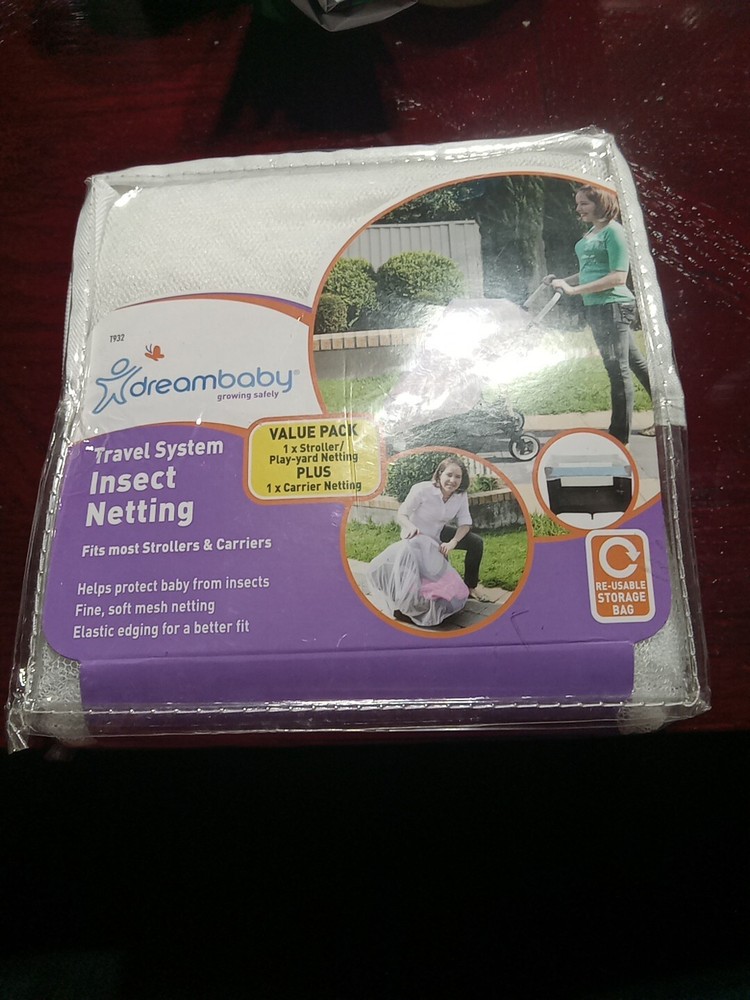 Dreambaby Travel System Stroller Bug Screen - Clear - For All Strollers