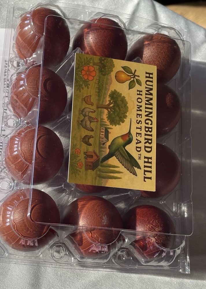 1 Dozen Black Copper Marans Hatching Eggs!