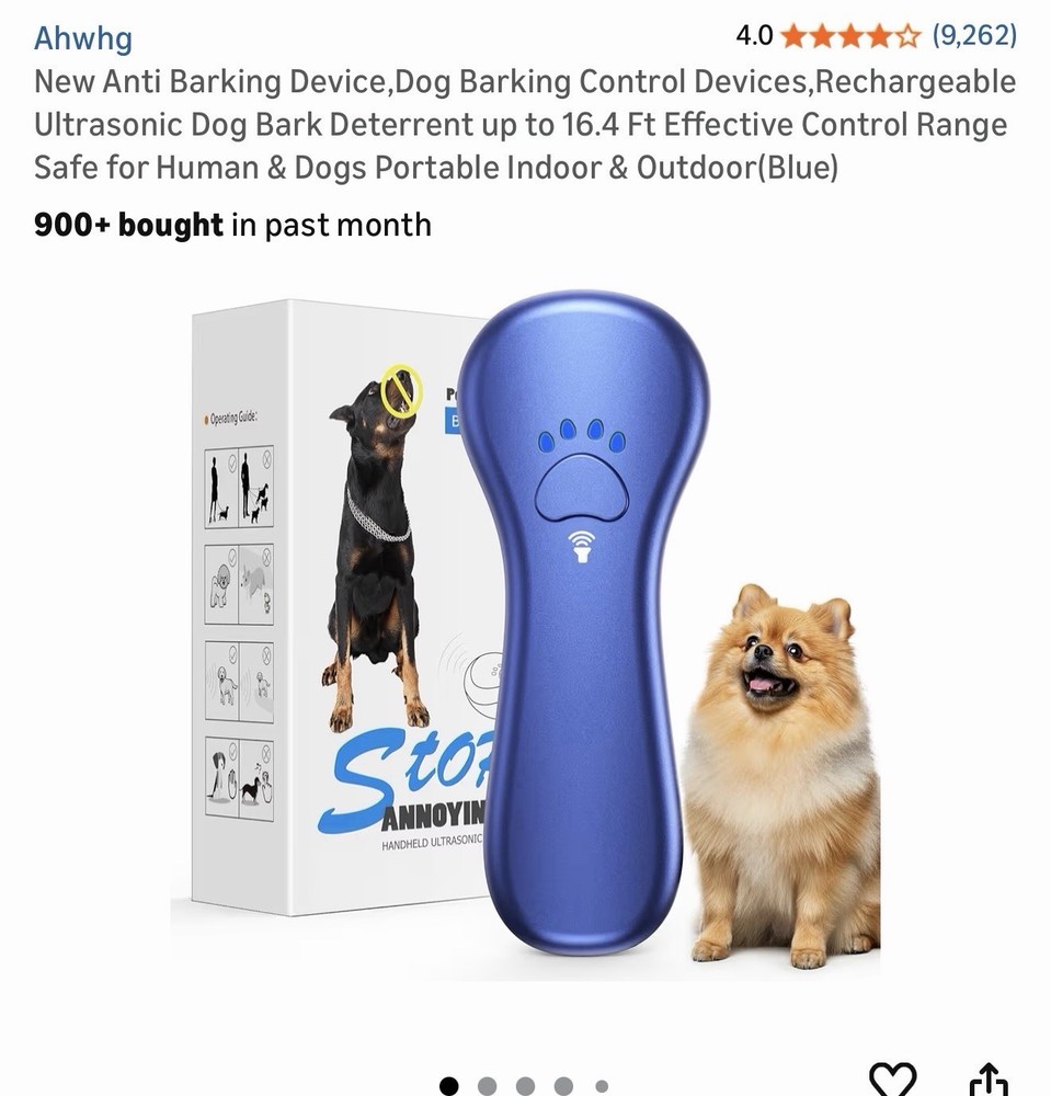 Ahehg Pets Intelligent Training Expert (Bark Control)