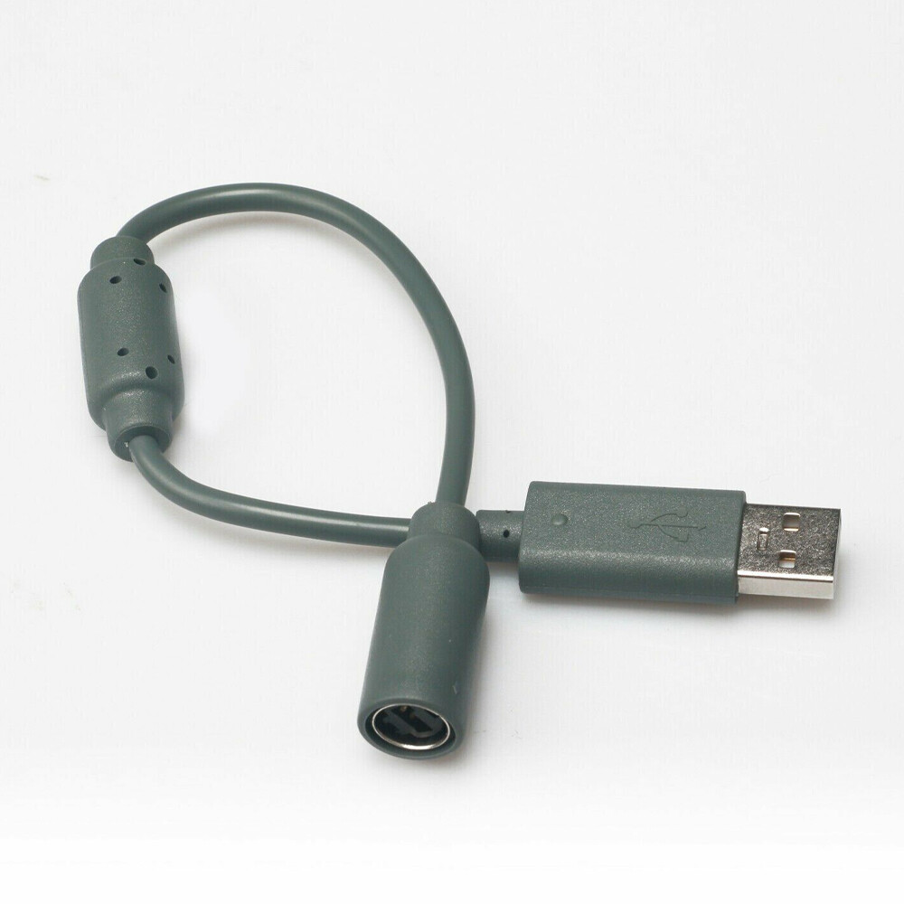 6x Dongle USB Breakaway Cable Cord Adapter For Xbox 360 PC Wired Controller Plug