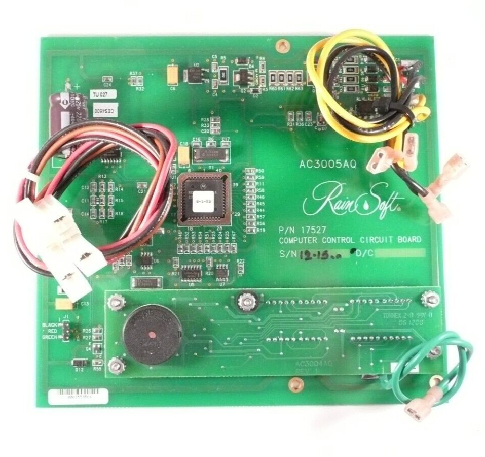 Rain Soft 17527 Gold Series Water Softener Computer Control Module Circuit Board