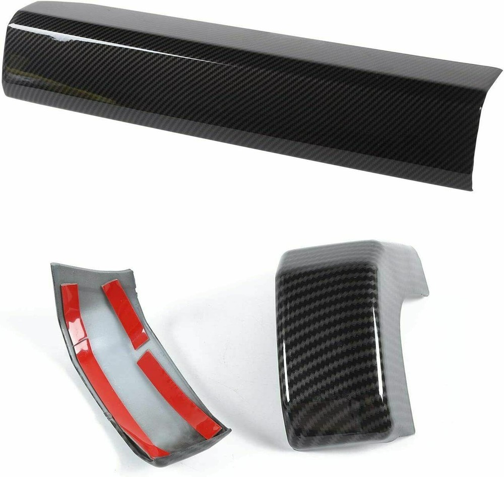 Passenger Co-pilot Dashboard Side Dash Decor Cover Trim Bezels for 4Runner 2010+