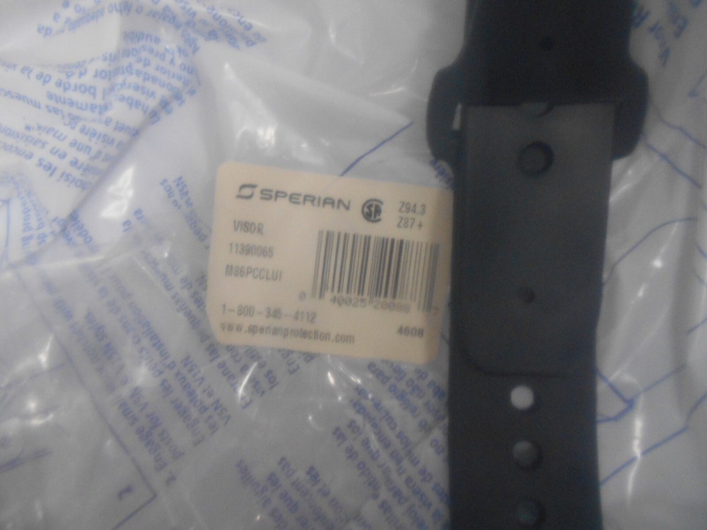Sperian 11390065 Clear Polycarbonate Protective Visor