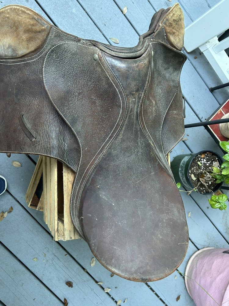 Vintage English Leather Saddles