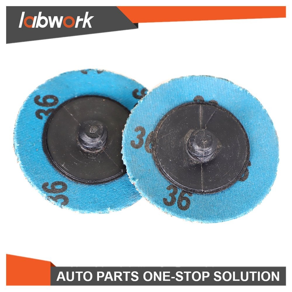 Labwork Roll Lock Die Grinder Quick Change Sanding Disc 51 Pack 2" 36-240 Grit