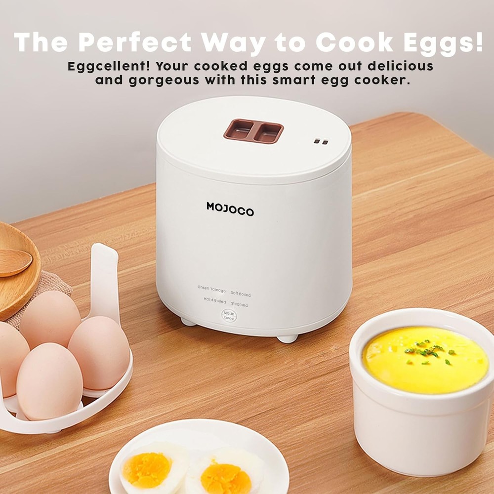 Compact Electric Egg Maker - All-in-One Egg Cooking Solution for Every Home