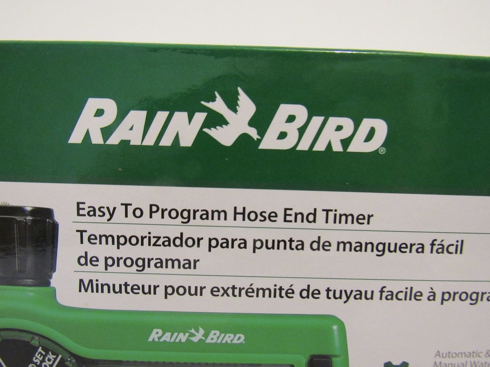 Rain Bird Easy-to-Program Hose End Sprinkler Timer Digital Automatic Watering