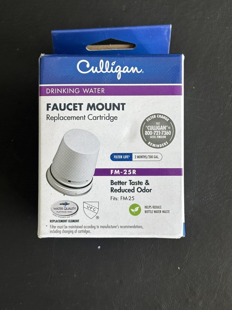 Culligan FM-25R Faucet-Mount Replacement Water Filter Cartridge Free Shipping!!!