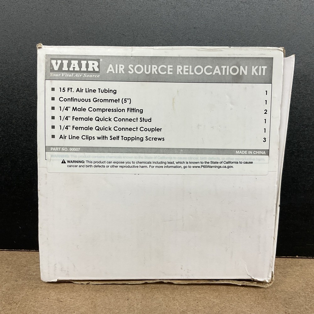 Viair 90007 Air Source Relocation Kit Vital Air Source