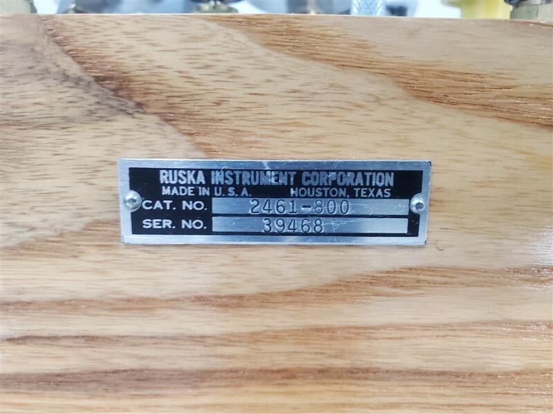 RUSKA 2461 -800 Pressure Control Pack USA