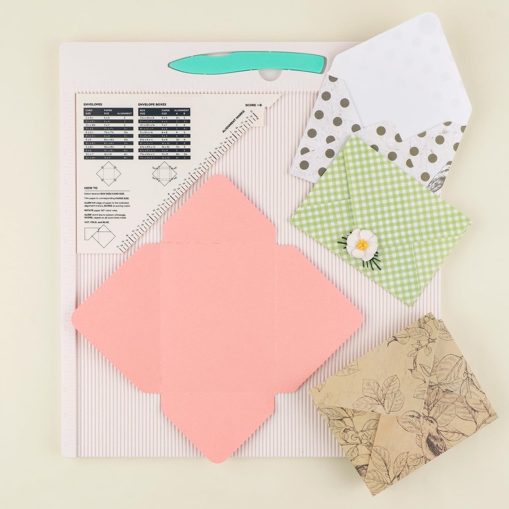 12x12 Scoring Board for Making Envelope/Envelope /Gift ; Large Multi-Purpose ...