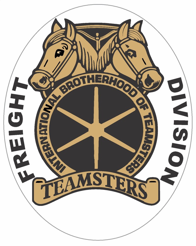 Union teamster sticker, CT-19B