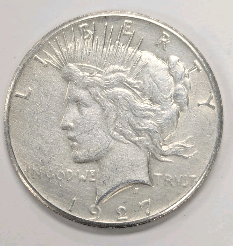 1927- P- PEACE SILVER DOLLAR - T267