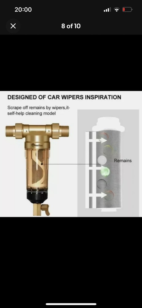 Wheelton Security Waterways Protector WWP-02S sediment prefilter