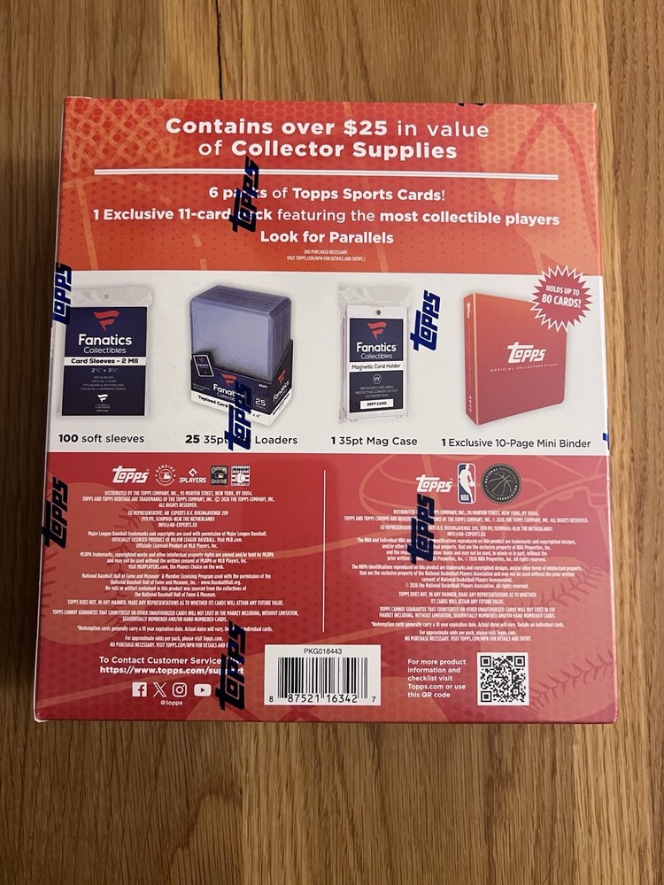 2026 Topps Collector Kit - Wave 1 - Sealed Box