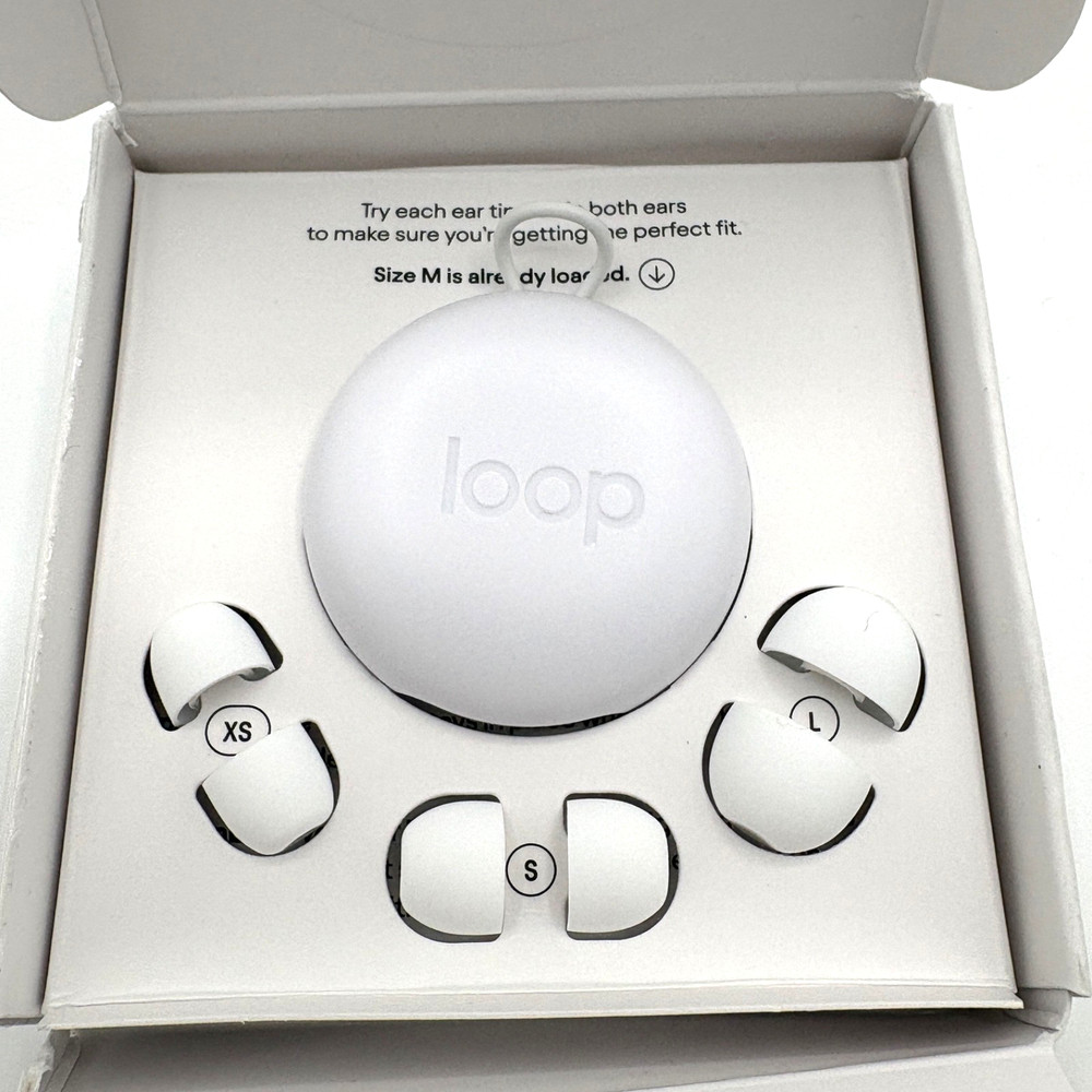 Loop Quiet 2 Ear Plugs Reusable Noise Reduction 14 dB Comfortable Fit