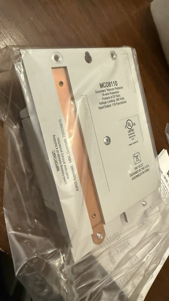 SurgeGate MC08110 Enduring Surge Protection Secondary