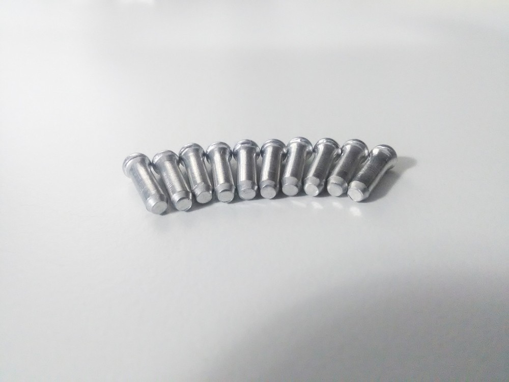 10X  Aluminum Silver Bicycle Brake Shift Cable End Crimps