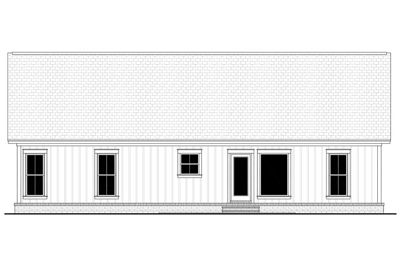 Modern House Open Plan Design 3 Bed 2 Bath - Drawings Blueprint
