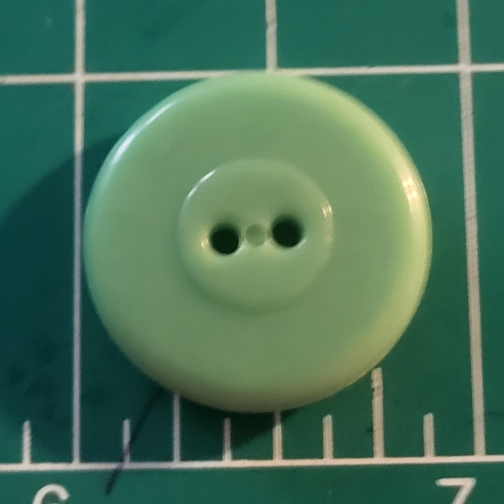 Colt # 53 button bright green confirmed pattern 7/8" excellent condition