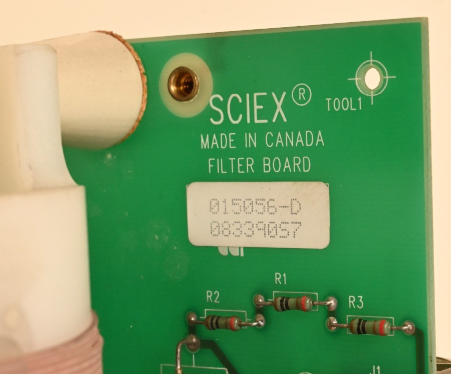 Sciex API Mass Spectrometer RF Filter Board 0156056-D w/ Coil Assembly