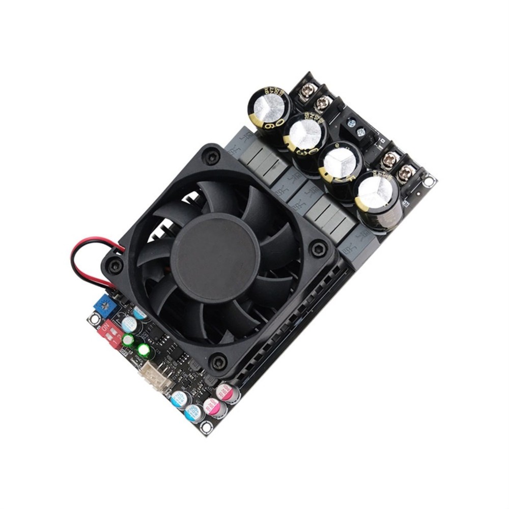 Amplifier Board Equipped with Temperature-controlled automatic air cooling