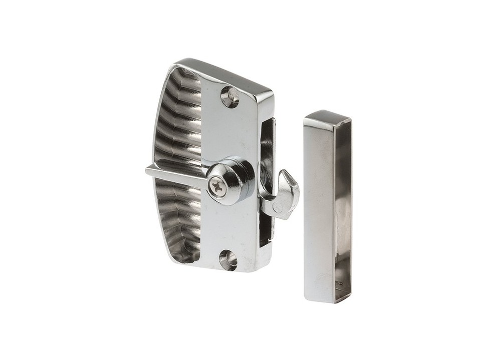 FHC A105 Screen Door Latch And Pull - Chrome (Single Pack)