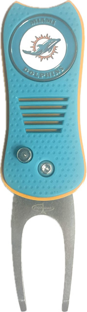 NFL Miami Dolphins Switchblade Golf Divot Tool