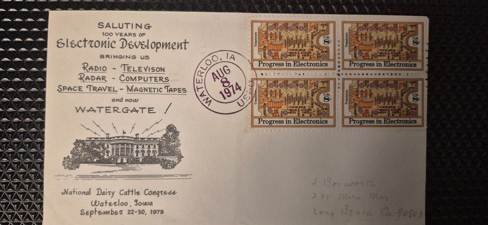 1974 - Milestone/Event Covers