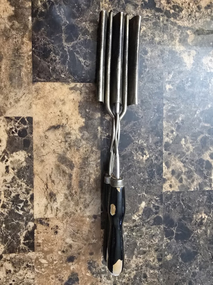 Antique Marcel Stove Curling Iron