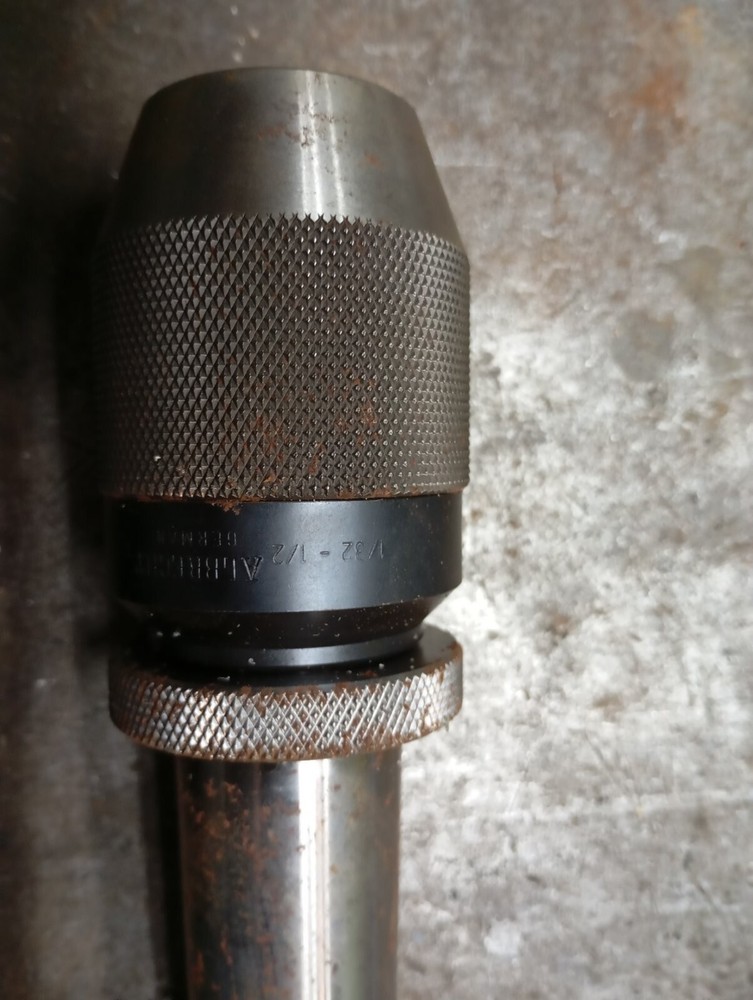 MT4 Albrecht Keyless Drill Chuck 1/32"-1/2" Integral Shank
