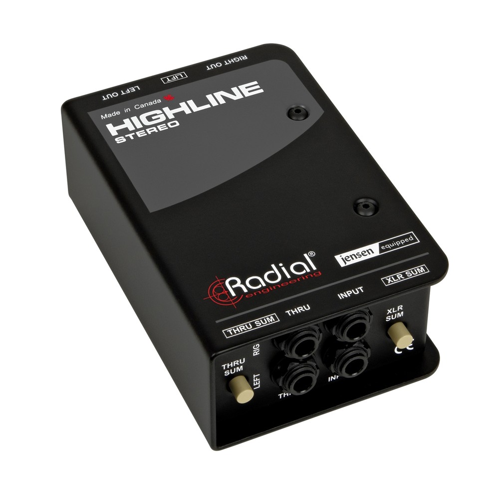 Radial Highline Stereo Passive Line Isolator (Open Box)