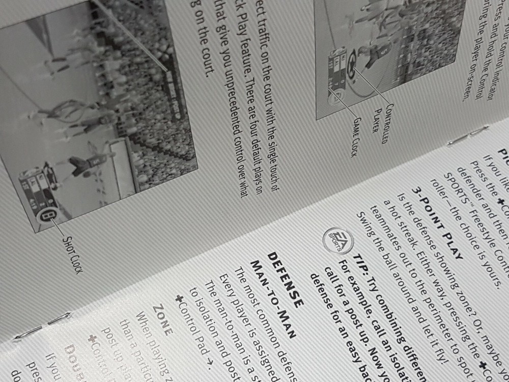 NBA Live 2003 Authentic Nintendo GameCube Manual Only