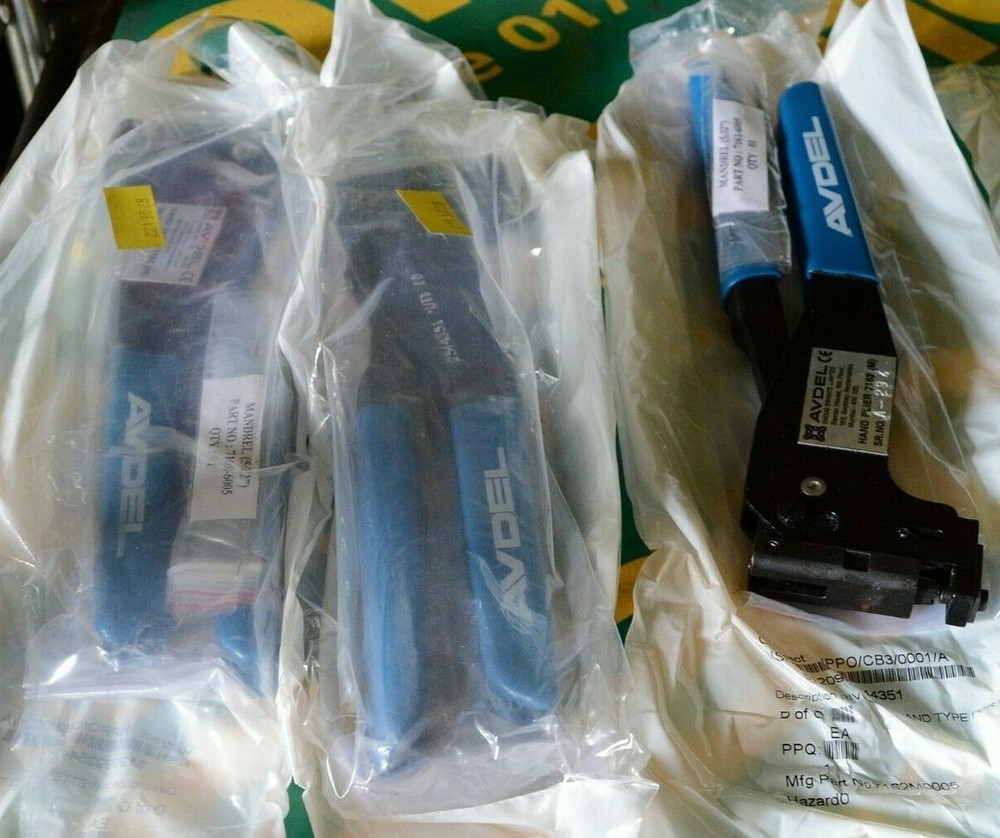 3x Avdel 7162 (M) Hand Riveters Hand Plier Type Riveting Tool