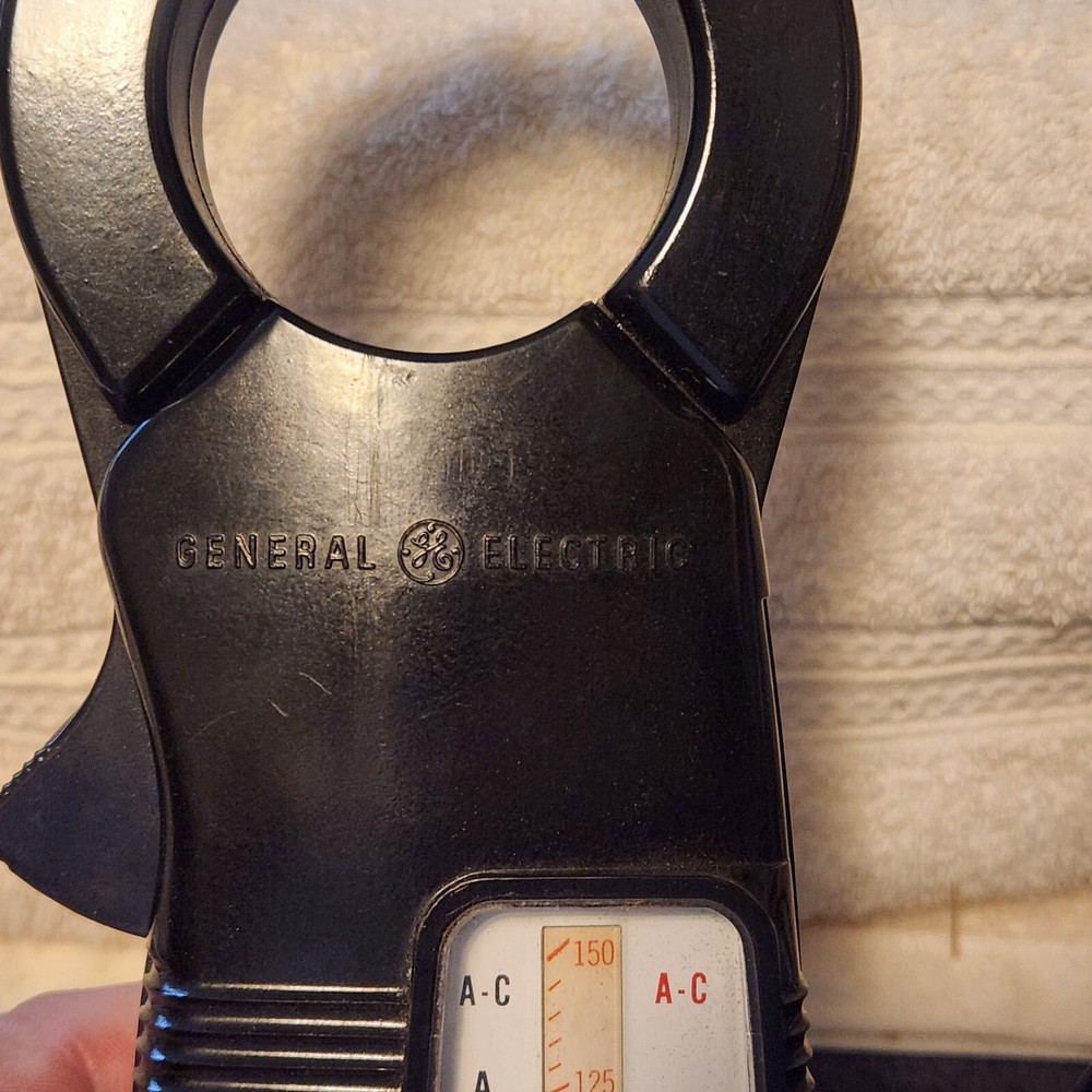 General Electric Type AK-5 Hook-On Volt-Ammeter, Box And Instructions