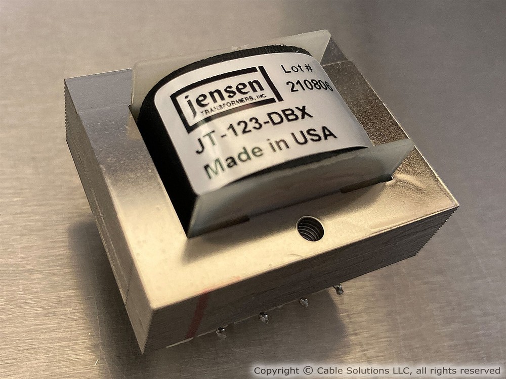 Line Audio Output Transformer Jensen Transformers JT-123-DBX