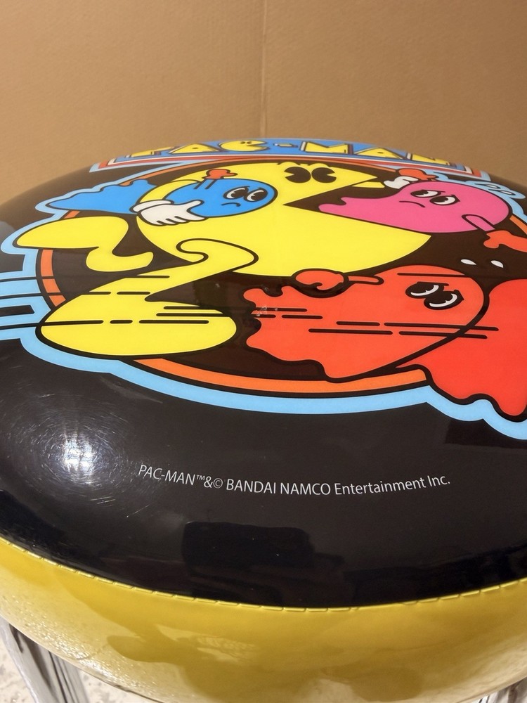 Arcade1up PAC-MAN Stool. 🟡🔥🔥