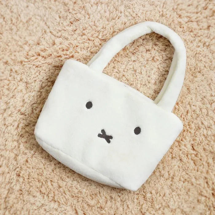 Miffy - Deluxe Plush Bag White