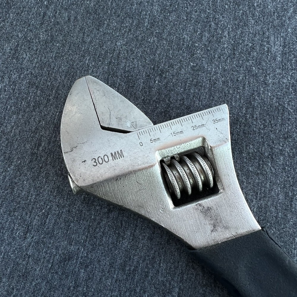 Ideal 12” Adjustable Wrench 35-022 Blue Grip Handle