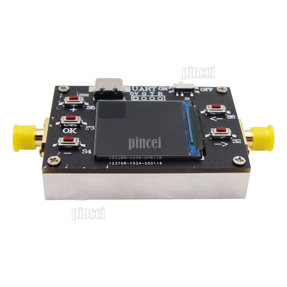 20MHz-6GHz Programmable Gain Amplifier 31.75DB Dynamic Range w/ Aluminum Shell