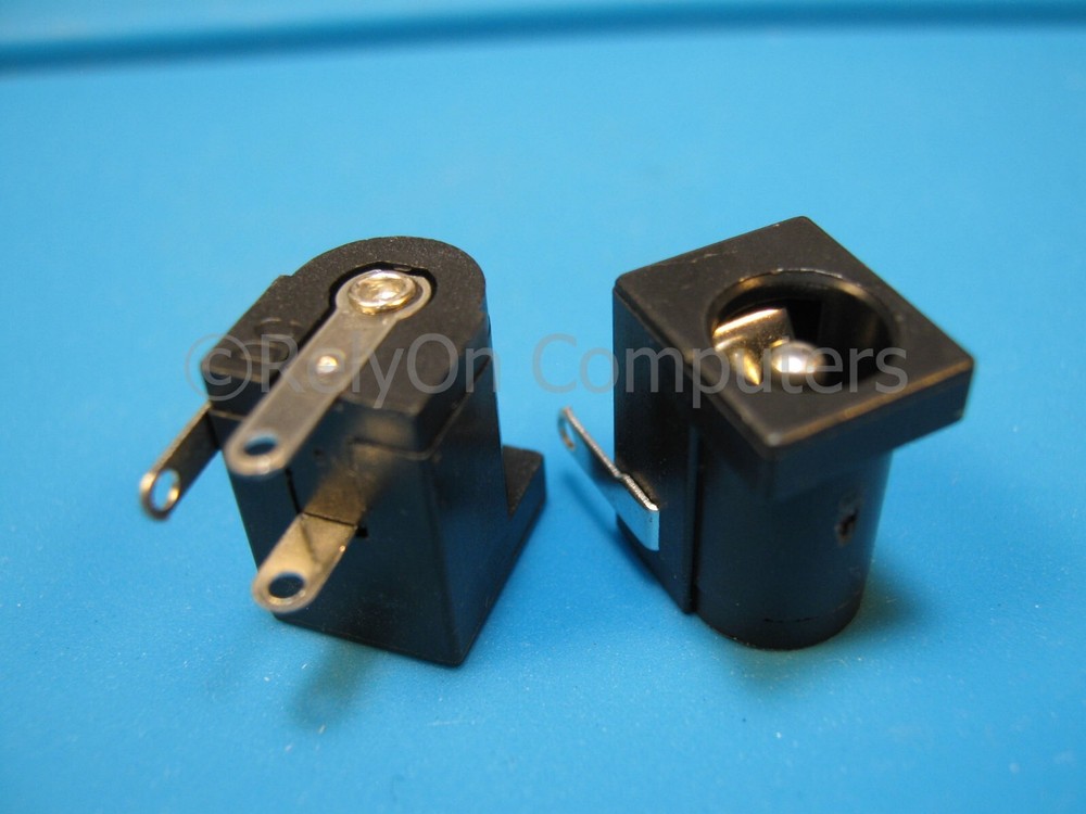 2x DC-005 5.5x2.1mm Power Jack Socket Connector PCB Mount Through Hole