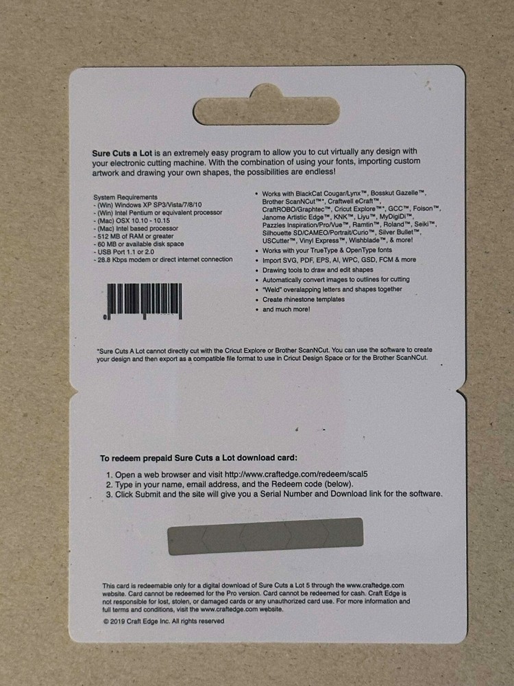 Sure Cuts A Lot 5 Electronic Cutting Machine Software