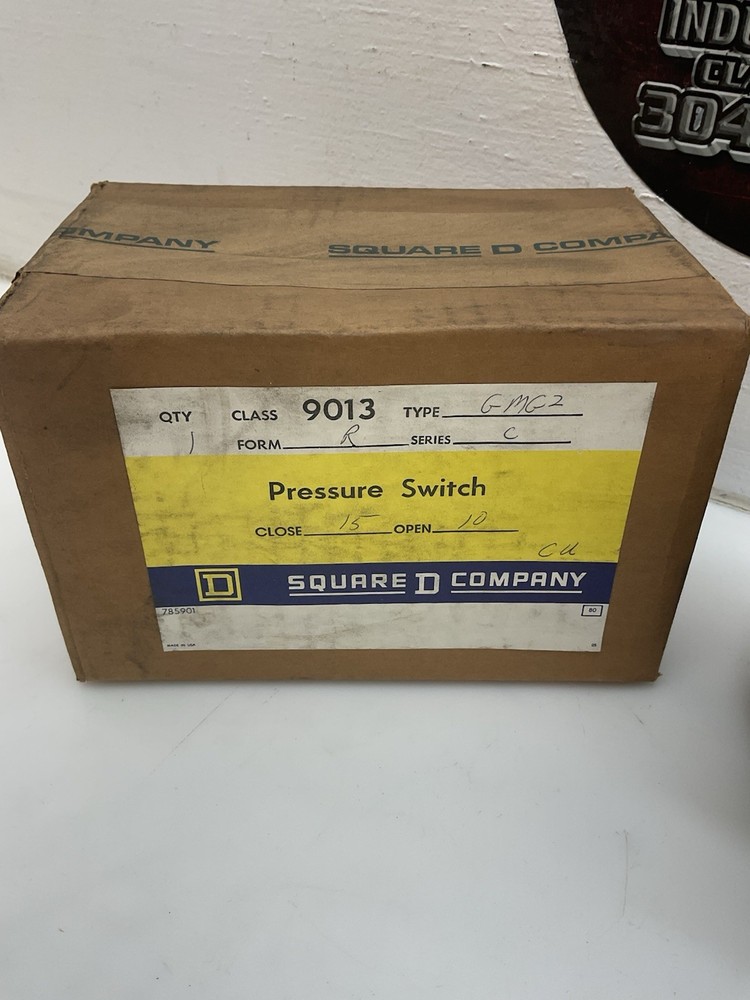 Square D 9013 Type GMG2 Ser. C Pressure Switch NIB