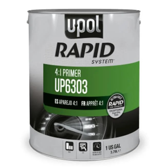 U-Pol US UP6425 Rapid System 4-1-1 Primer Hardener - 250 ml