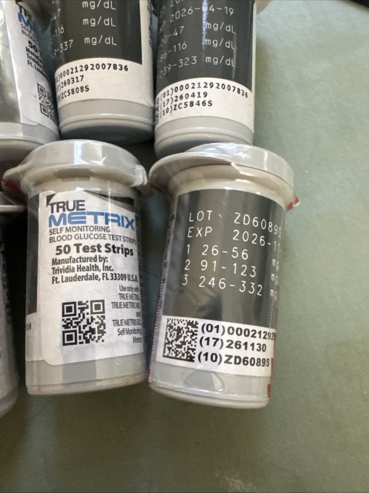 400. TRUE Metrix Blood Glucose Test Strips #exp3-2027