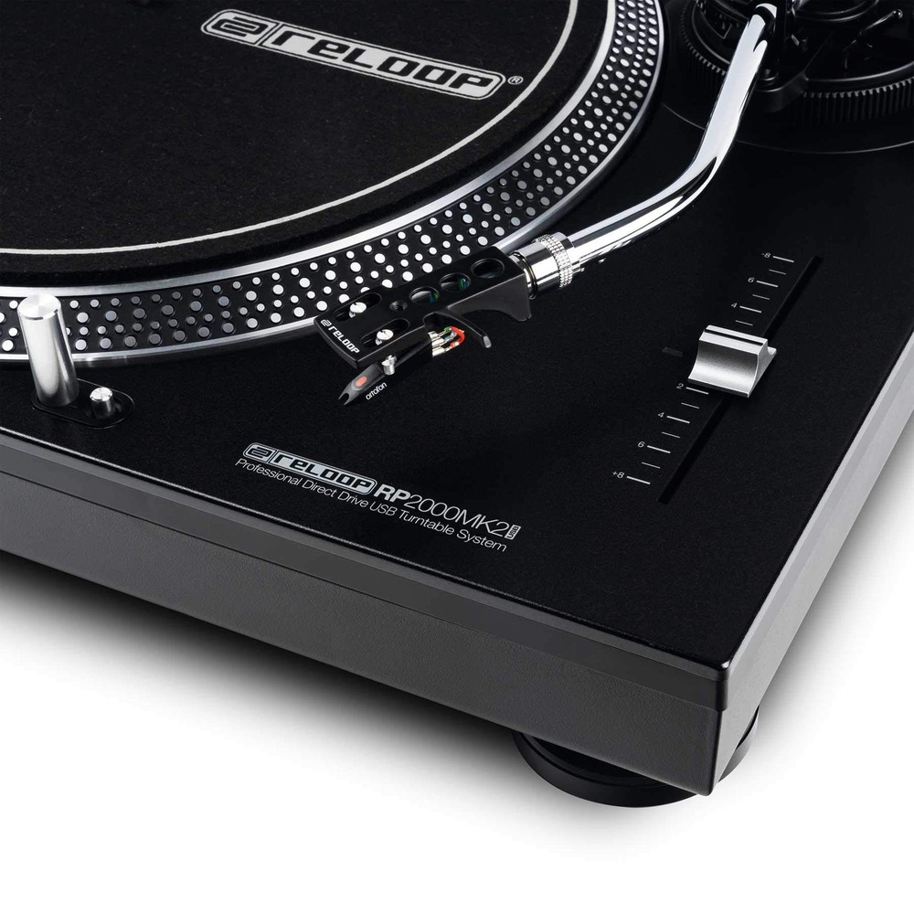 Reloop RP-2000 MK2 Professional Direct Drive USB Turntable System
