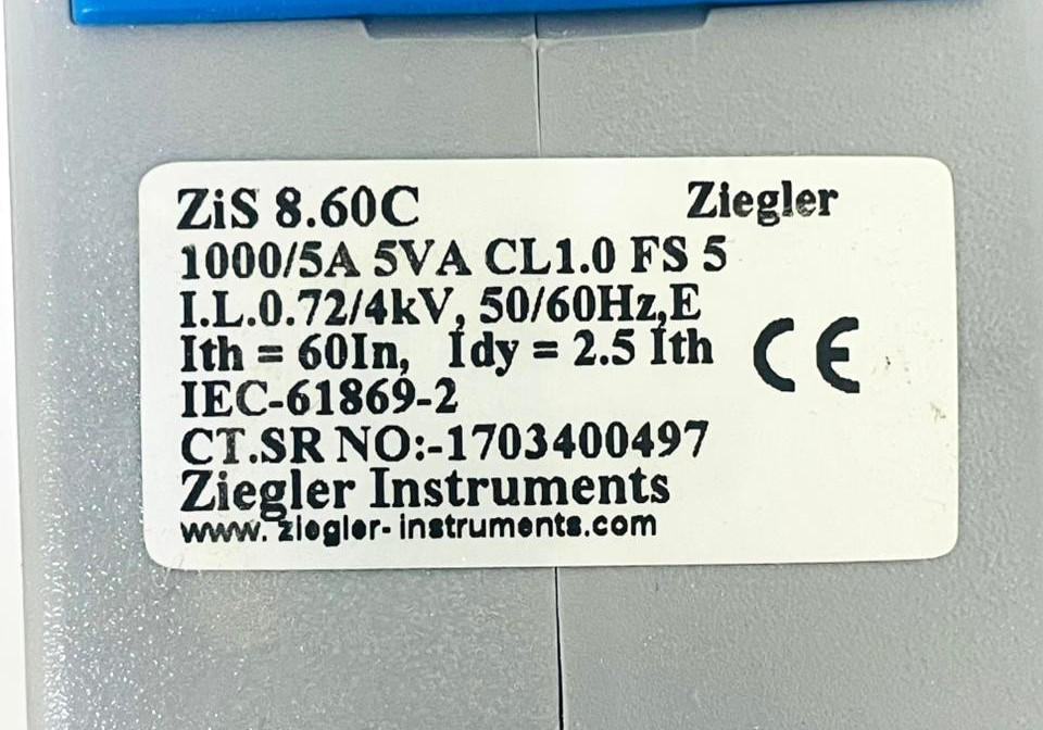 ZIEGLER ZIS8.60C Current Transformer