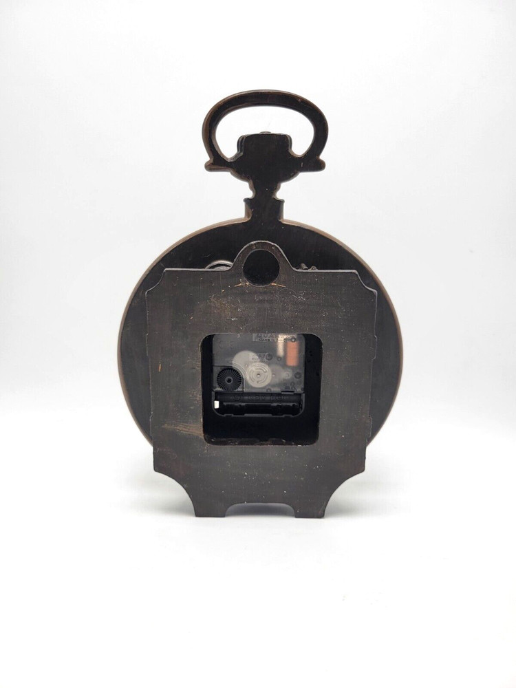 Steampunk Pocket Watch Table Clock 10"